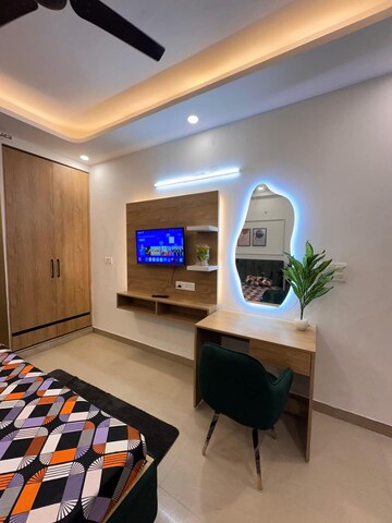 Furnished Amenities in 2 BHK Builder Floor at DLF Cyber Park, Sector 20 – for Rent