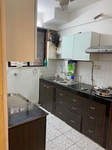 Kitchen in 3 BHK Apartment at Hiranandani Gardens Eternia, Powai – for Rent