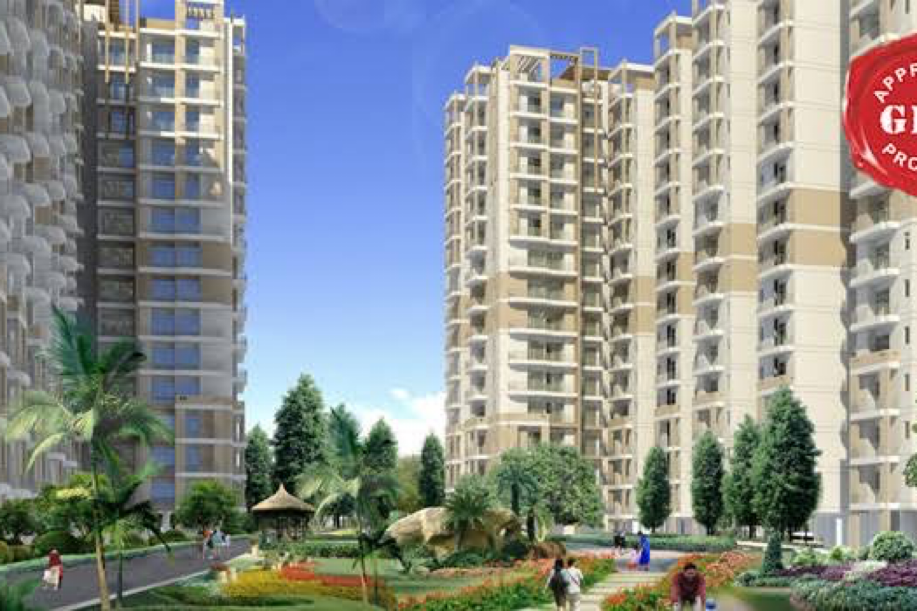 3 BHK Apartment For Rent in Vasu Fortune Residency Phase II