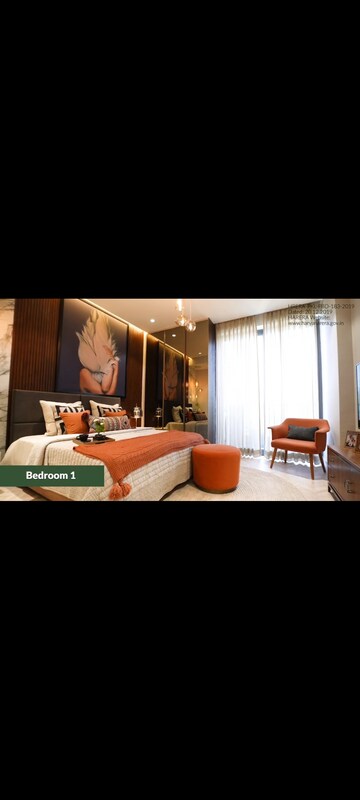 Bedroom in 4 BHK Apartment at BPTP The Deck, Sector 82 – for Sale