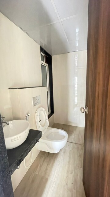 Bathroom in 1 BHK Apartment at JP North Alexa, Mira Road – for Rent