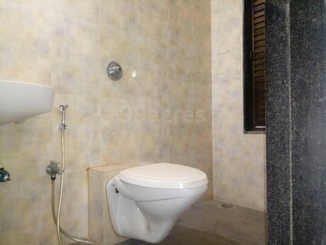 Bathroom in 3 BHK Apartment at Galaxy Carina, Kharghar – for Rent
