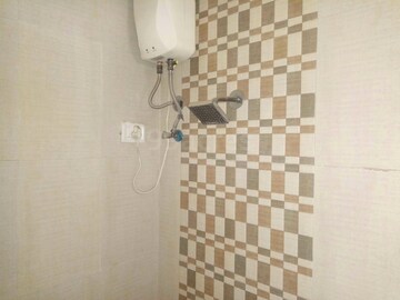 Bathroom in 3 BHK Apartment at Galaxy Carina, Kharghar – for Rent