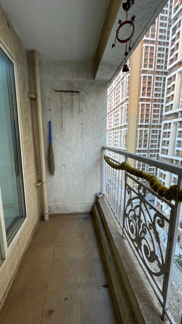 Balcony in 1 BHK Apartment at JP North Celeste, Mira Road – for Rent