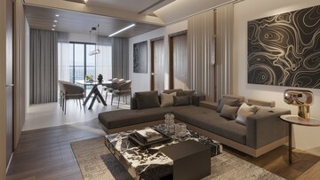 Living Room in 3 BHK Apartment at Perur Road – for Sale