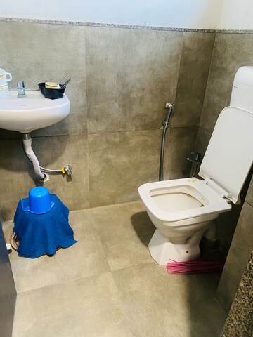 Bathroom in  Office Space at Memnagar – for Rent
