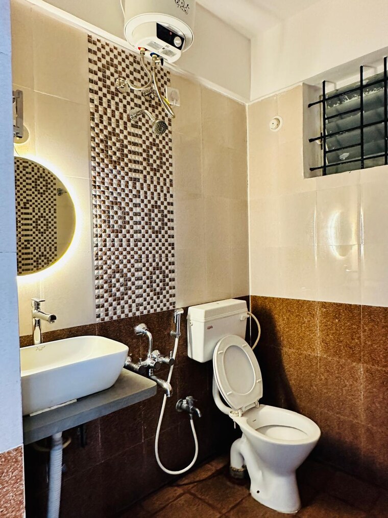 Attached Bathroom, slv-nice-view 2 Bedroom 986 Sq.Ft. Apartment In Electronic City Phase I Bangalore 8666250