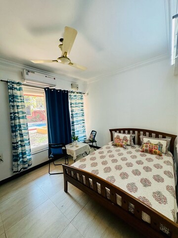 Bedroom in 2 BHK Apartment at Siolim – for Rent
