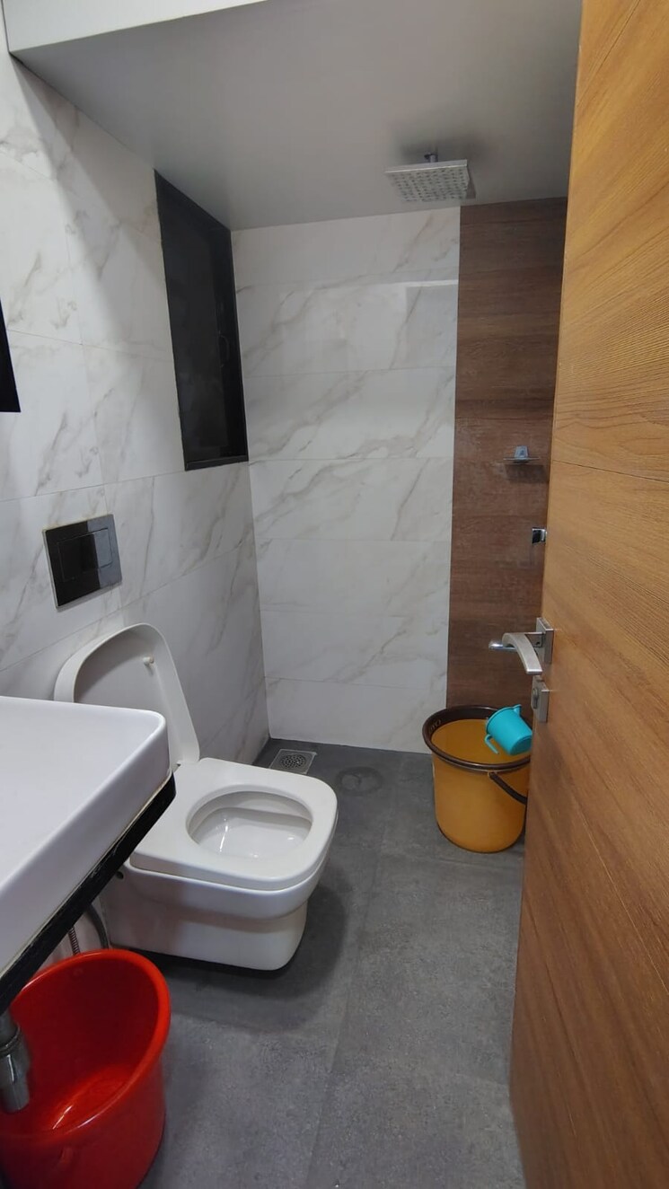 Bathroom, concrete-sai-swar 2 Bedroom 1000 Sq.Ft. Apartment In Kharghar Navi Mumbai 8666220