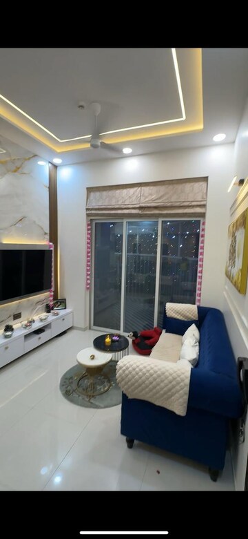 Living Room in 4 BHK Apartment at Kalpataru Immensa, Kolshet Road – for Sale