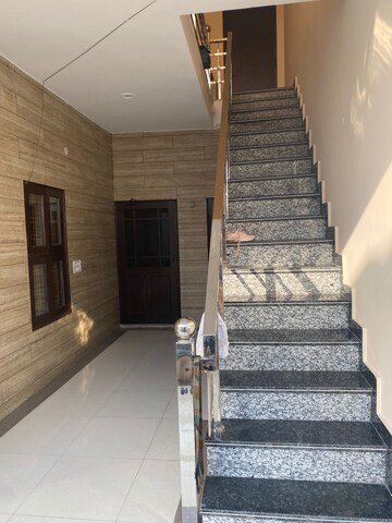 Staircase in 4 BHK Independent House at Shimla Bypass Road – for Sale