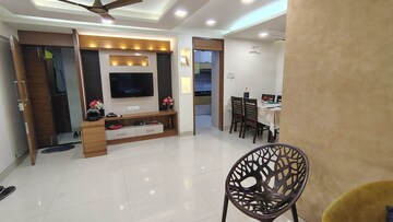 Living Room in 2 BHK Apartment at Concrete Sai Swar, Kharghar – for Rent