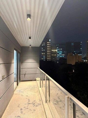 Balcony in 1 RK Builder Floor at Enkay Towers, Sector 19 – for Rent