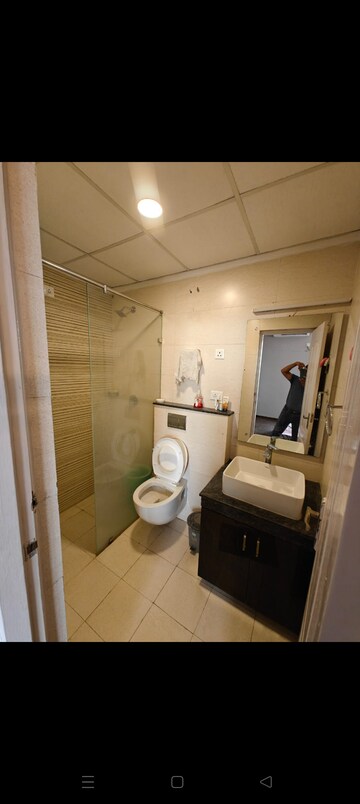 Bathroom in 2 BHK Apartment at Supertech Hues, Sector 68 – for Rent