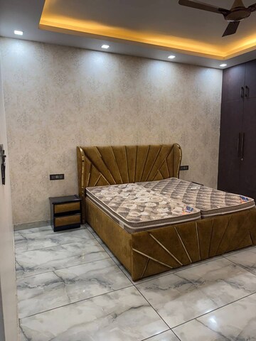 Bedroom in 1 BHK Builder Floor at Enkay Towers, Sector 19 – for Rent