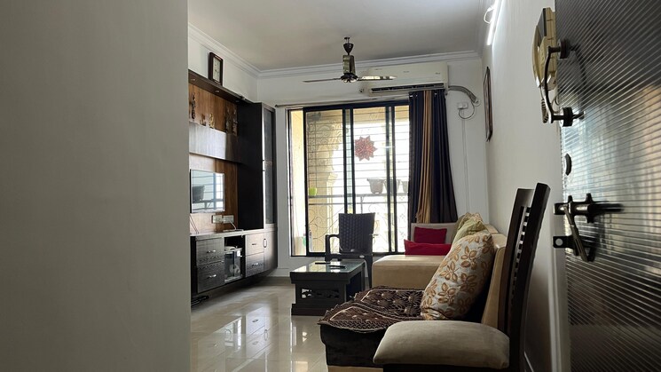 Living Room, monarch-properties-fortune 2 Bedroom 1030 Sq.Ft. Apartment In Kharghar Navi Mumbai 8666425
