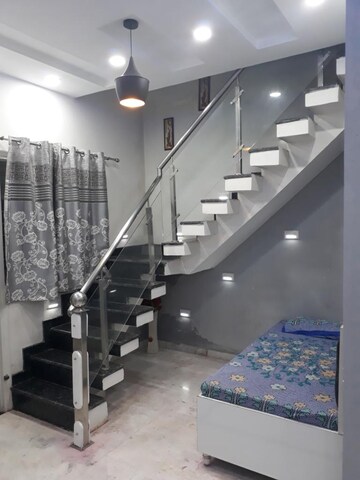 Staircase in 3 BHK Independent House at Aerocity – for Sale