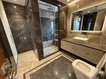 Kitchen in 4 BHK Builder Floor at Greater Kailash – for Rent