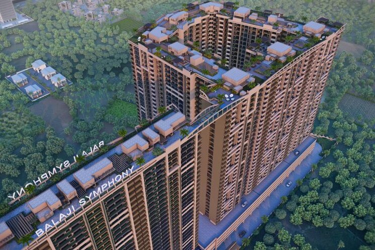 Balcony, new panvel 3 Bedroom 849 Sq.Ft. Apartment In New Panvel Navi Mumbai 8666502