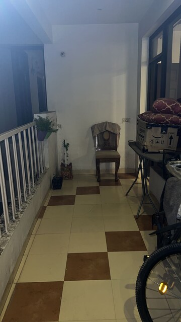 Balcony in 3 BHK Apartment at Golden Sand Apartments, Dhakoli – for Rent