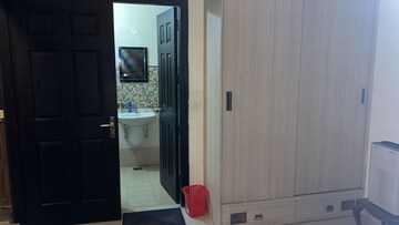 Bathroom in 3 BHK Apartment at Golden Sand Apartments, Dhakoli – for Rent