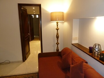 Living Room in 3 BHK Apartment at Boutique Residential Apartments C-253, Defence Colony – for Rent