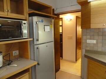 Kitchen in 3 BHK Apartment at Boutique Residential Apartments C-253, Defence Colony – for Rent