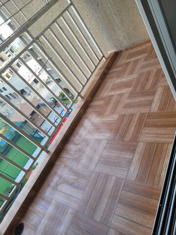 Balcony in 1 BHK Apartment at Juhi Niharika Absolute, Sector 39 Kharghar – for Rent