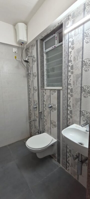 Bathroom in 3 BHK Apartment at Babhai Naka – for Rent