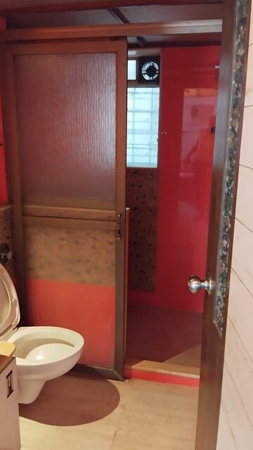 Bathroom in 2 BHK Apartment at Evershine Grandeur, Malad West – for Rent