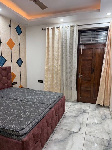 Bedroom in 1.5 BHK Builder Floor at Enkay Towers, Sector 19 – for Rent