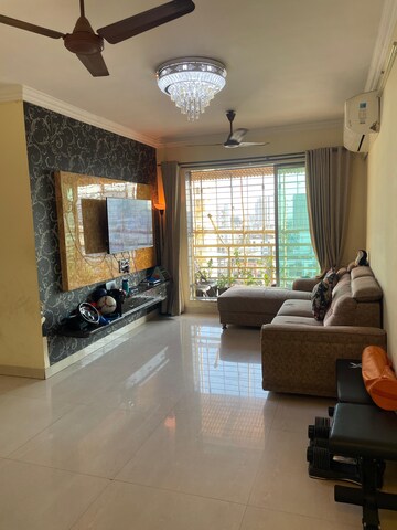Living Room in 2 BHK Apartment at GHP Aston, Kharghar – for Rent