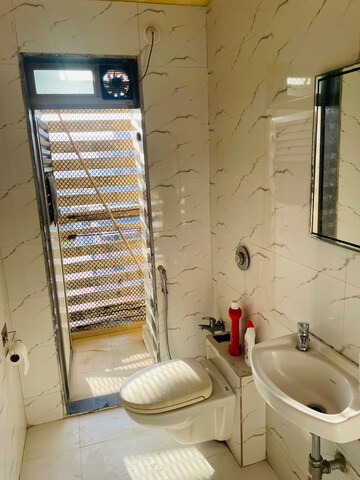 Bathroom in 2 BHK Apartment at GHP Aston, Kharghar – for Rent