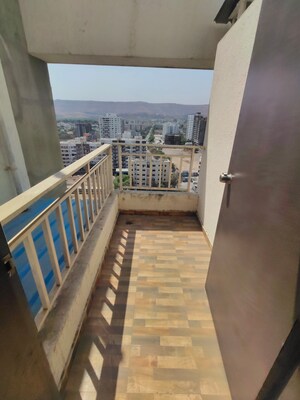 Balcony in 2 BHK Apartment at 38 Park Majestique, Undri – for Sale