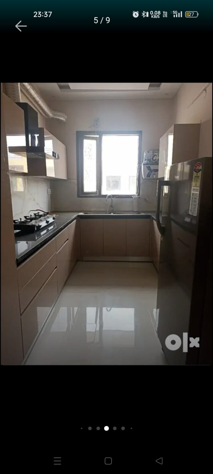 Kitchen, sunshine-enclave 3 Bedroom 1215 Sq.Ft. Builder Floor In Vip Road Zirakpur 8667500