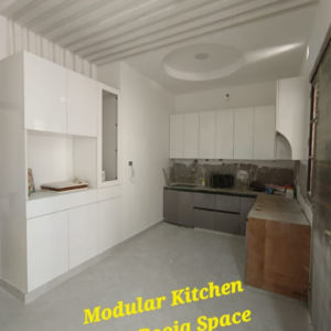 Kitchen in 3 BHK Villa at Garg Palm Paradise, Shivaji Puram – for Sale