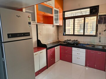 Kitchen in 2 BHK Apartment at Seawoods Sector 42 – for Rent
