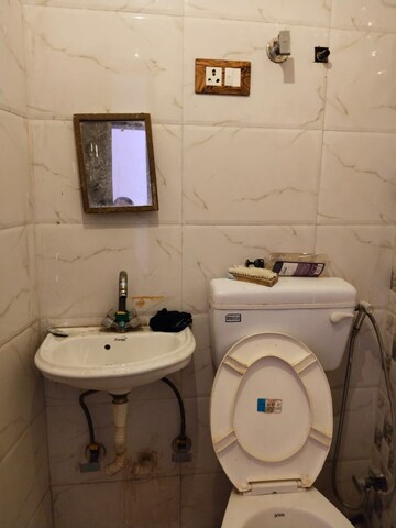 Bathroom in 1 BHK Apartment at Panchsheel Vihar – for Rent