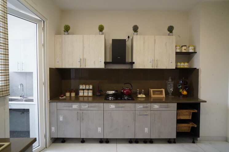 Kitchen, malwa-escon-primera 3 Bedroom 2050 Sq.Ft. Apartment In International Airport Road Zirakpur 8667867