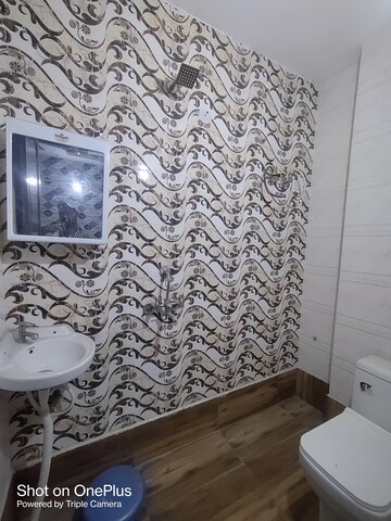 Bathroom in 2 BHK Builder Floor at Dwarka Mor – for Rent