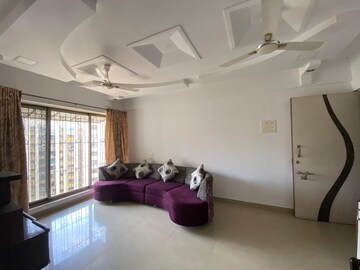 Living Room in 2.5 BHK Apartment at Runwal Garden City, Balkum Pada – for Rent