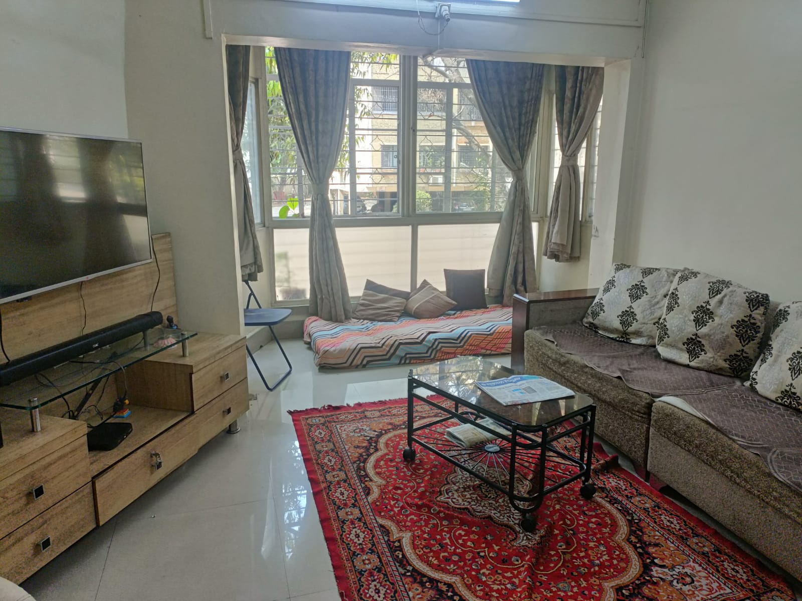 3 BHK + Extra Room Apartment For Rent in Aagarkar Soceity