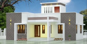 2 BHK Villa – Exterior View View at Mundur - for Sale