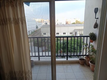 Balcony in 2 BHK Apartment at Svamitva Emerald Square, Bommasandra – for Sale