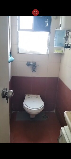 Bathroom in 1 BHK Apartment at Juhu Abhishek Chs Ltd, Andheri West – for Sale