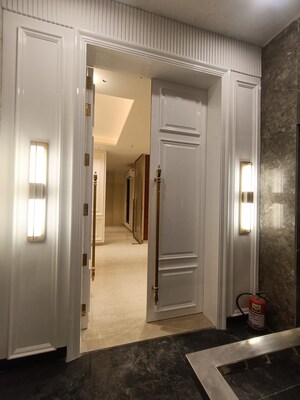 Building Lobby in 4 BHK Builder Floor at Sushant Lok I – for Sale