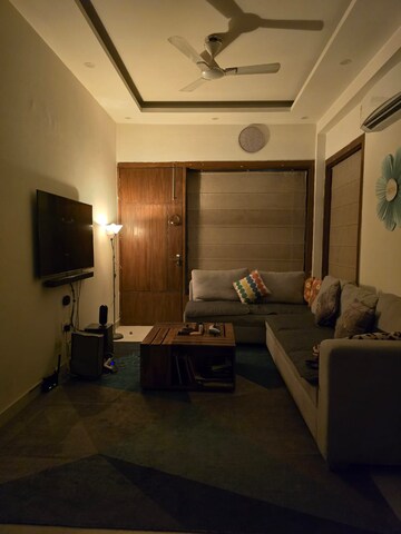 Living Room in 3 BHK Builder Floor at Sushant Lok 2, Sector 57 – for Rent