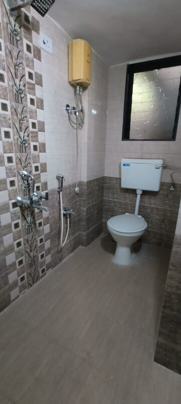 Bathroom in 1 BHK Apartment at Deep CHS Khopat, Khopat – for Rent
