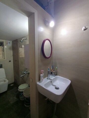 Bathroom in 2 BHK Apartment at Amar Raj Vaibhav NX, Dombivli West – for Rent