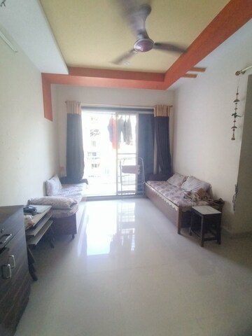 Living Room in 1 BHK Apartment at Amar Raj Vaibhav NX, Dombivli West – for Rent